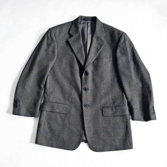 Monsieur Givenchy Men's Wool Silk Tweed Blazer 38S - Picture 5 of 8